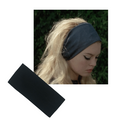 KATE COTTON HEADBAND | BLACK