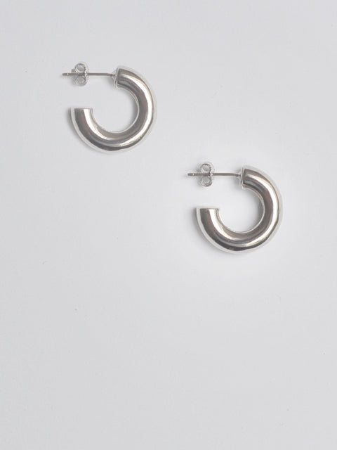 CLASSIC CHUNKY HOOPS EARRINGS