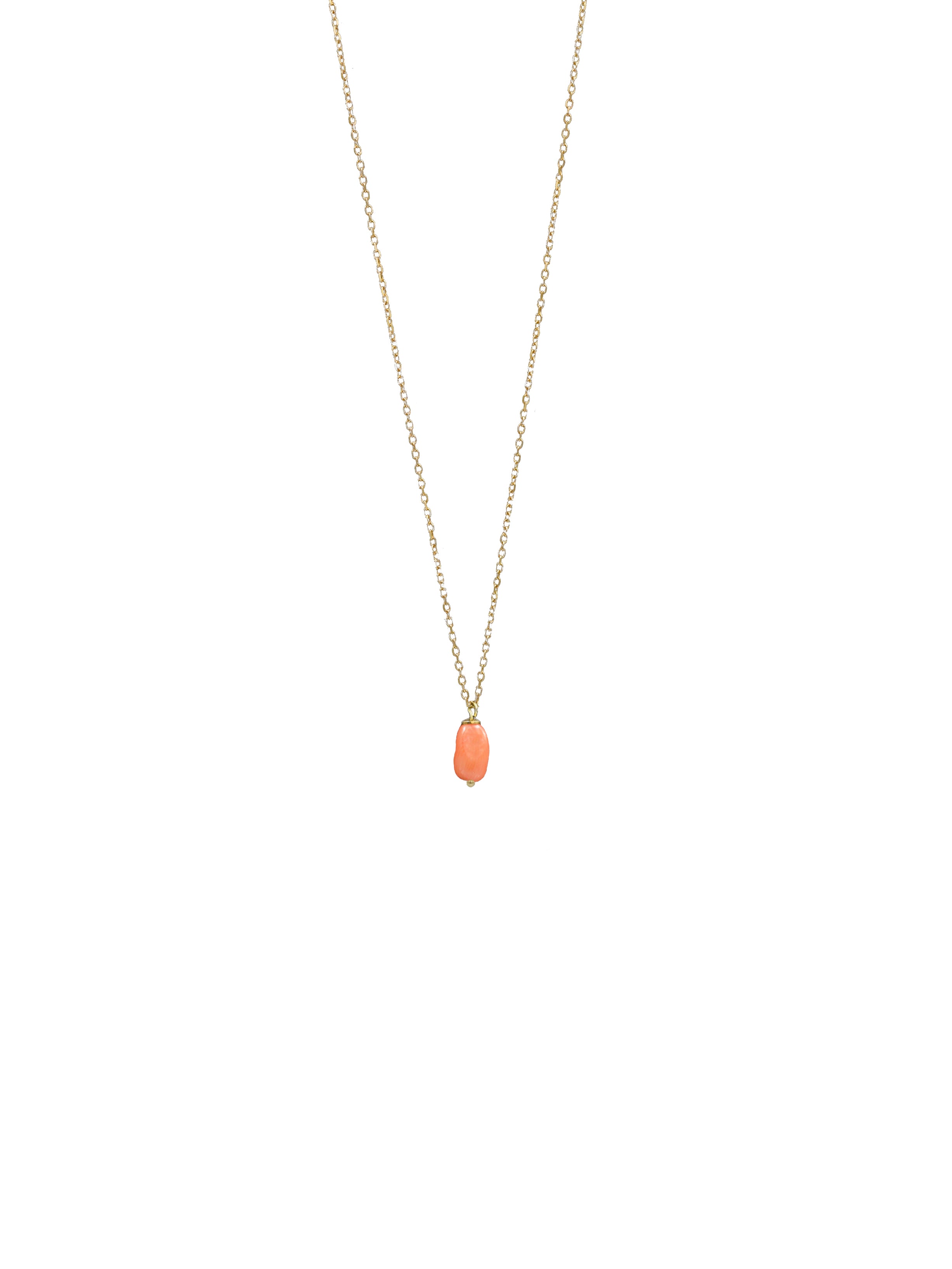 ORANGE CORAL NECKLACE