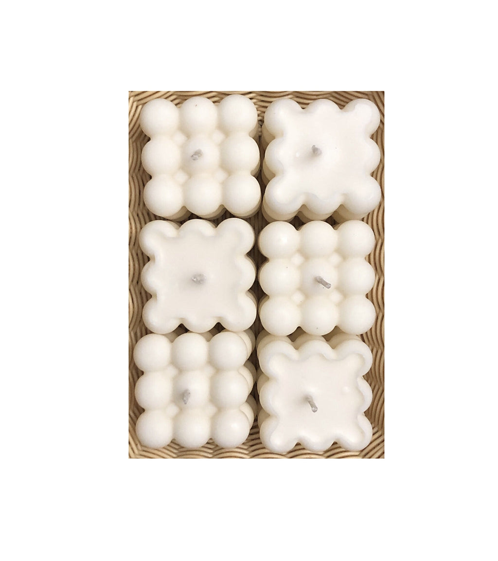BUBBLE CAKE & CUBE / SOY WAX CANDLE