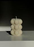 BUBBLE CYLINDRICAL CANDLE