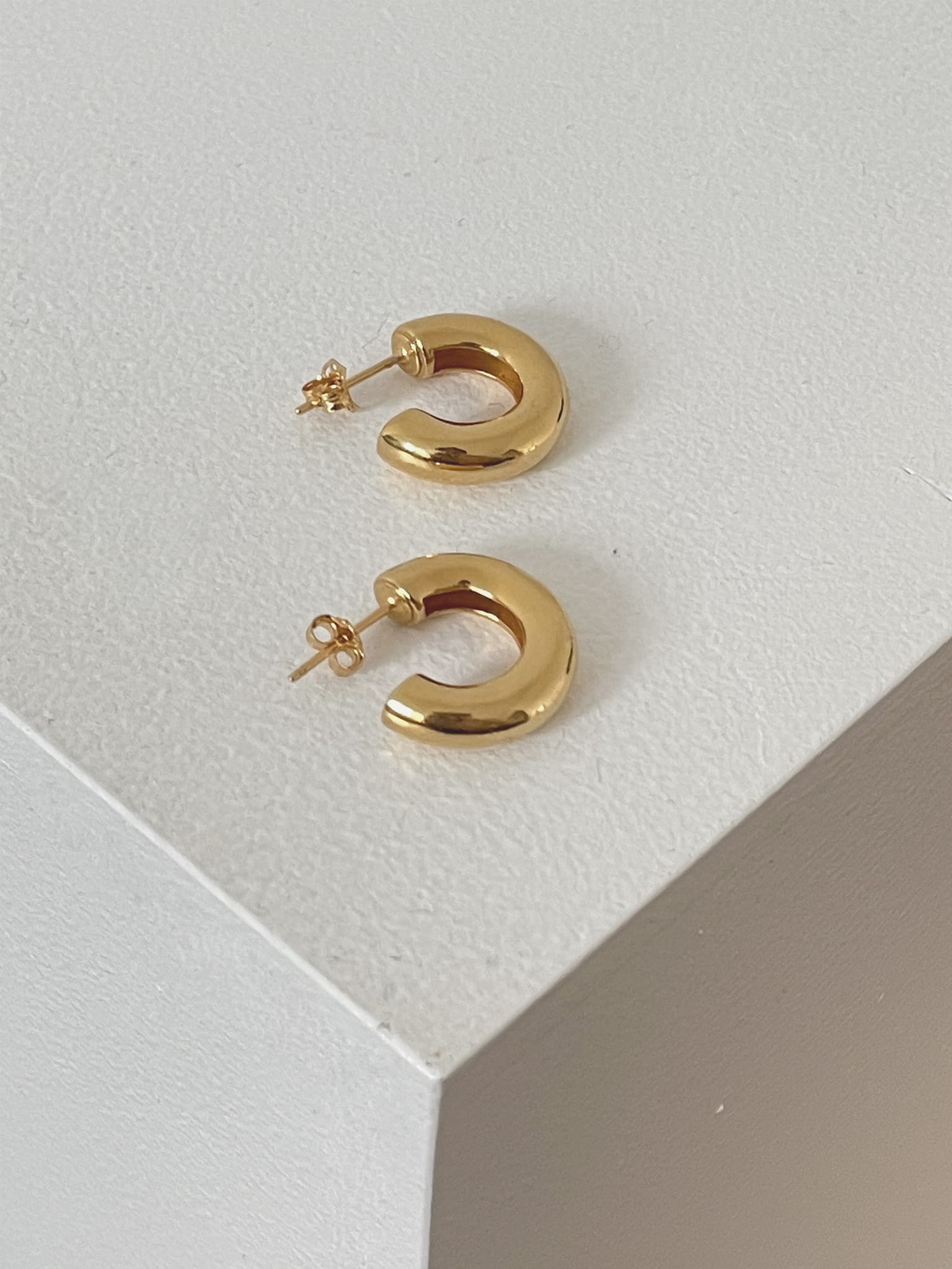 KOLCZYKI CLASSIC CHUNKY HOOPS