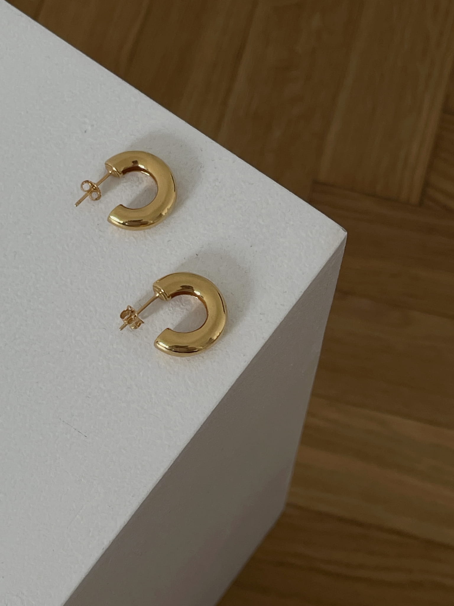KOLCZYKI CLASSIC CHUNKY HOOPS