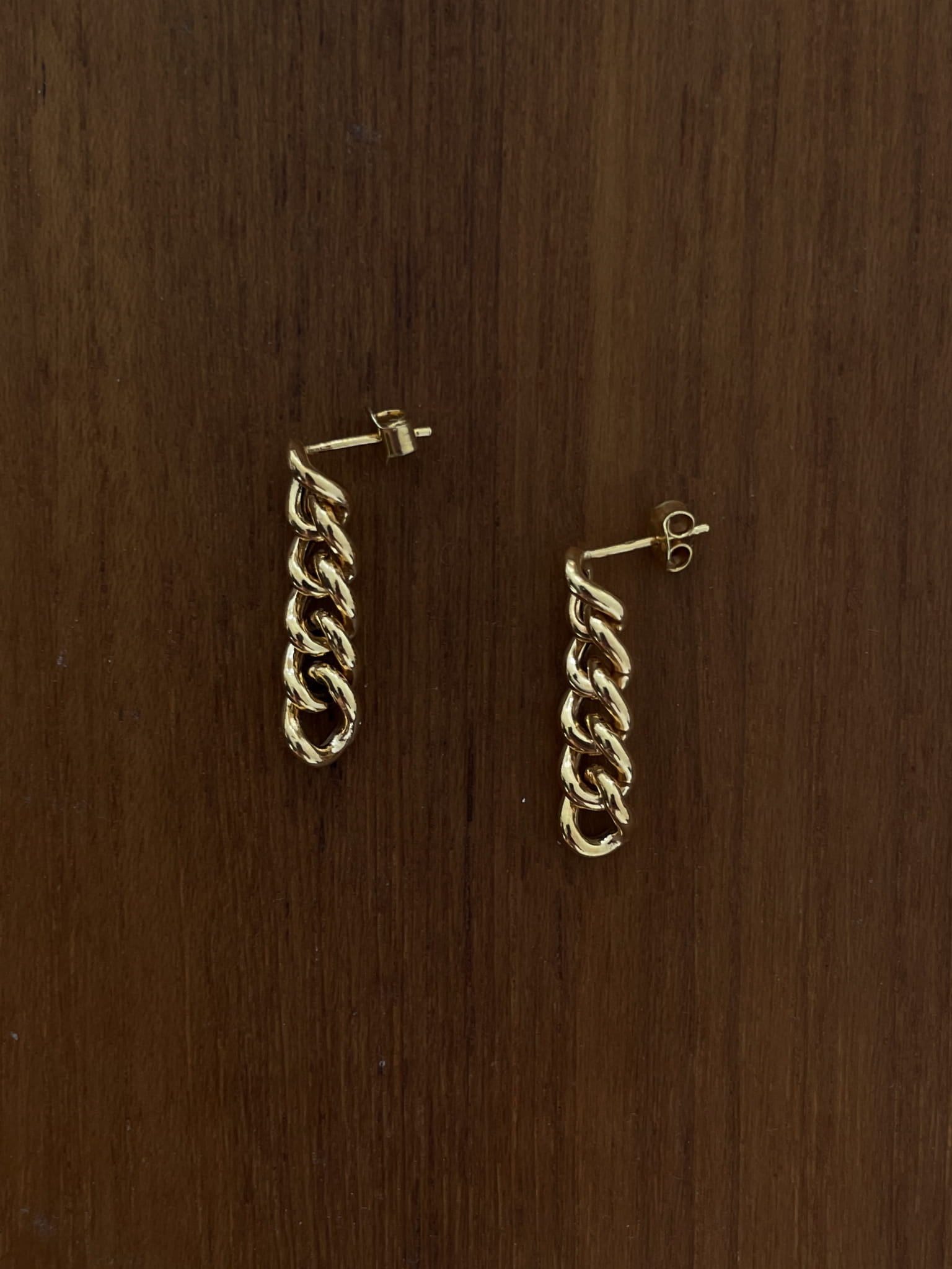 VANES CHAIN EARRINGS