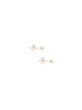 TINY DOTS EARRINGS GOLD 585