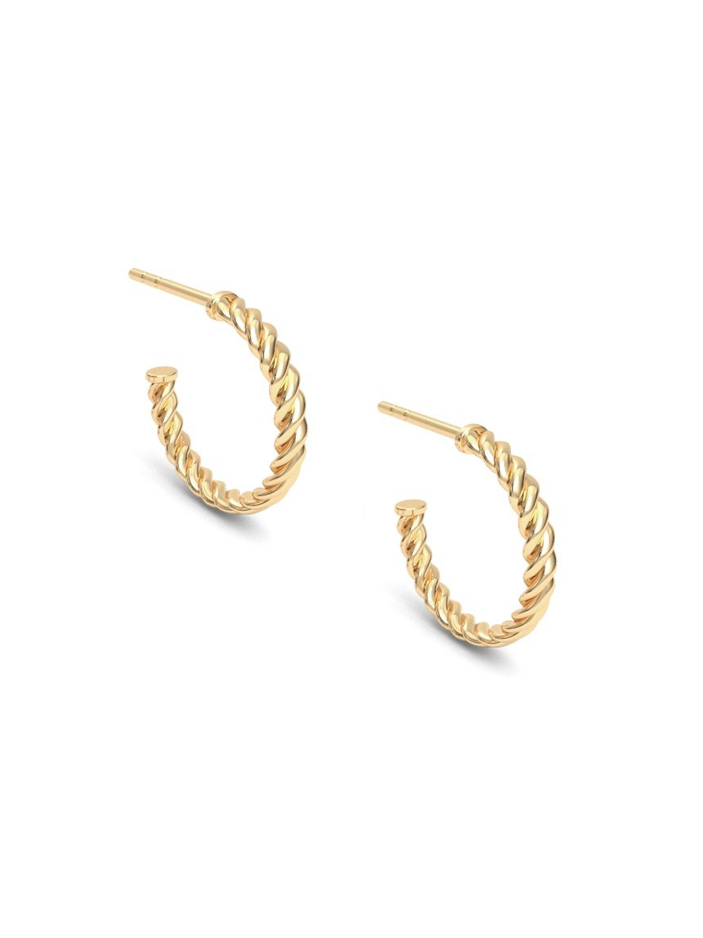 KOLCZYKI LIJA ROPE HOOPS
