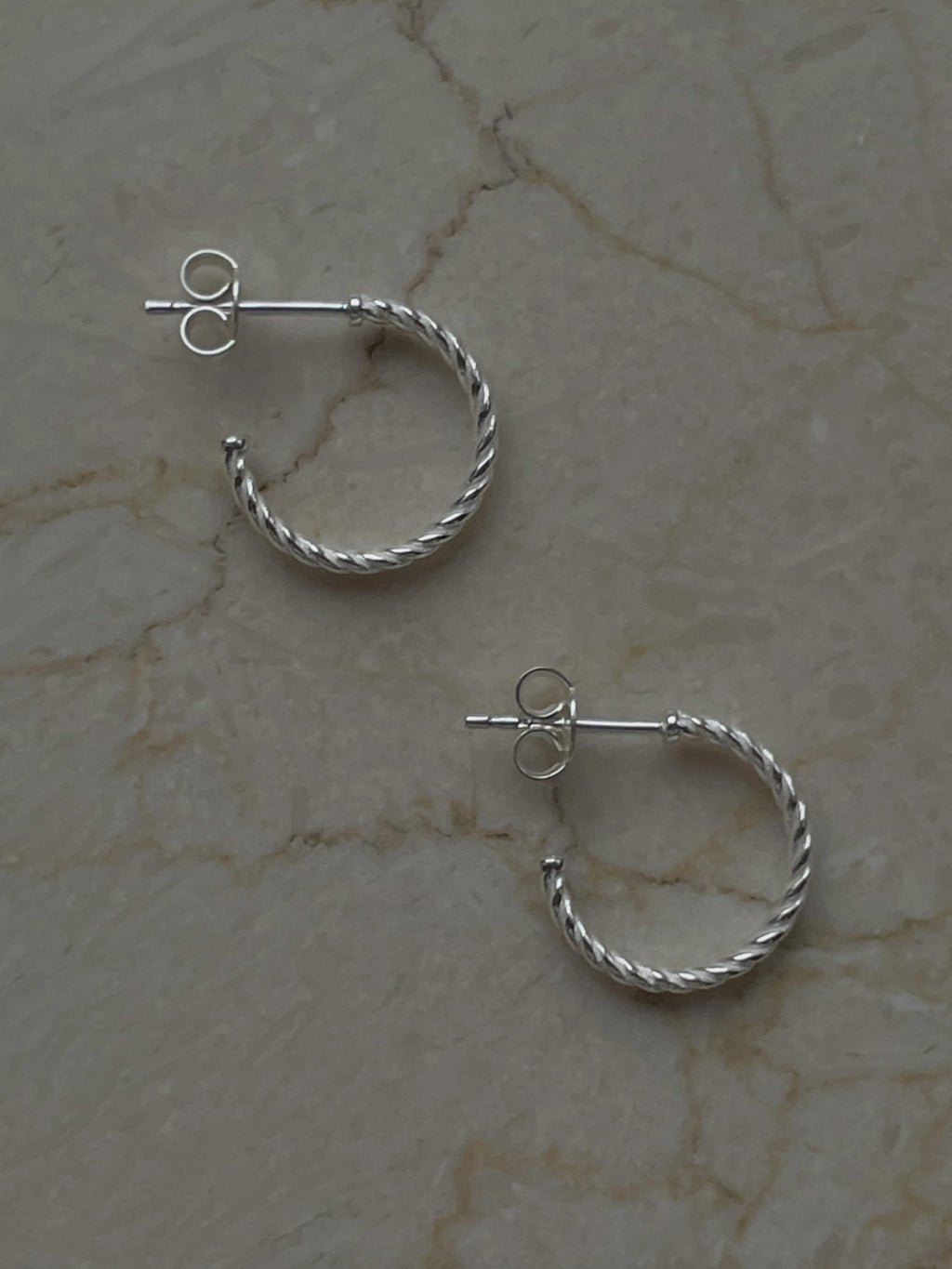 KOLCZYKI LIJA ROPE HOOPS