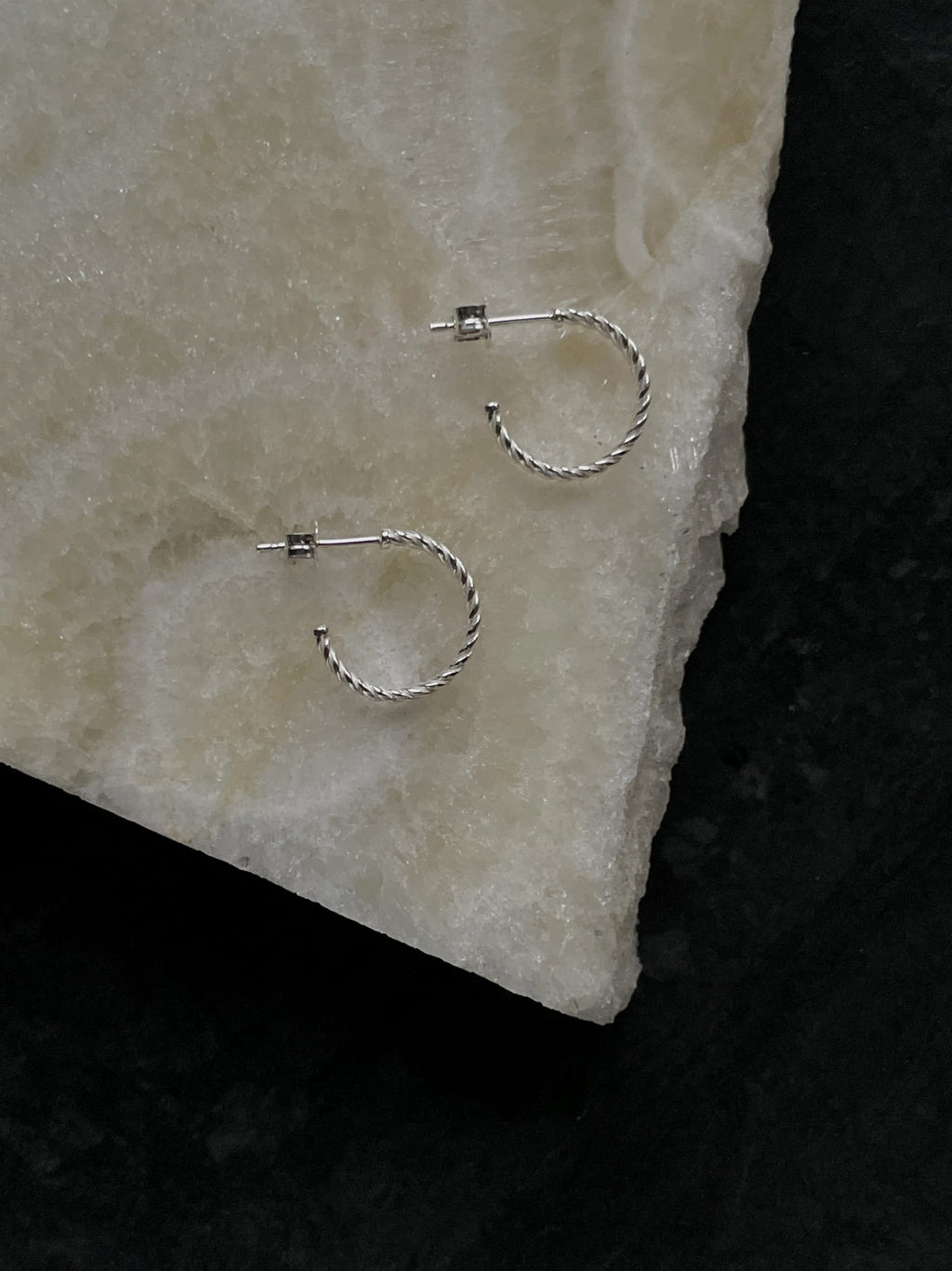 KOLCZYKI LIJA ROPE HOOPS