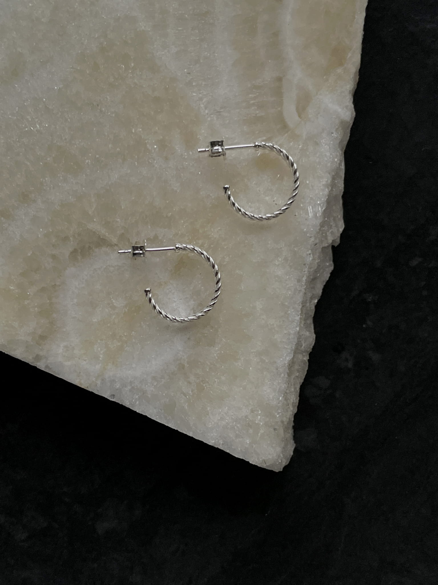 KOLCZYKI LIJA ROPE HOOPS