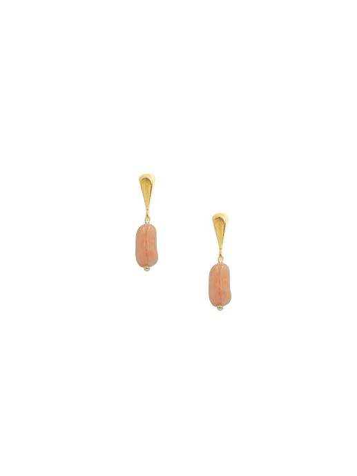 ORANGE CORAL EARRINGS