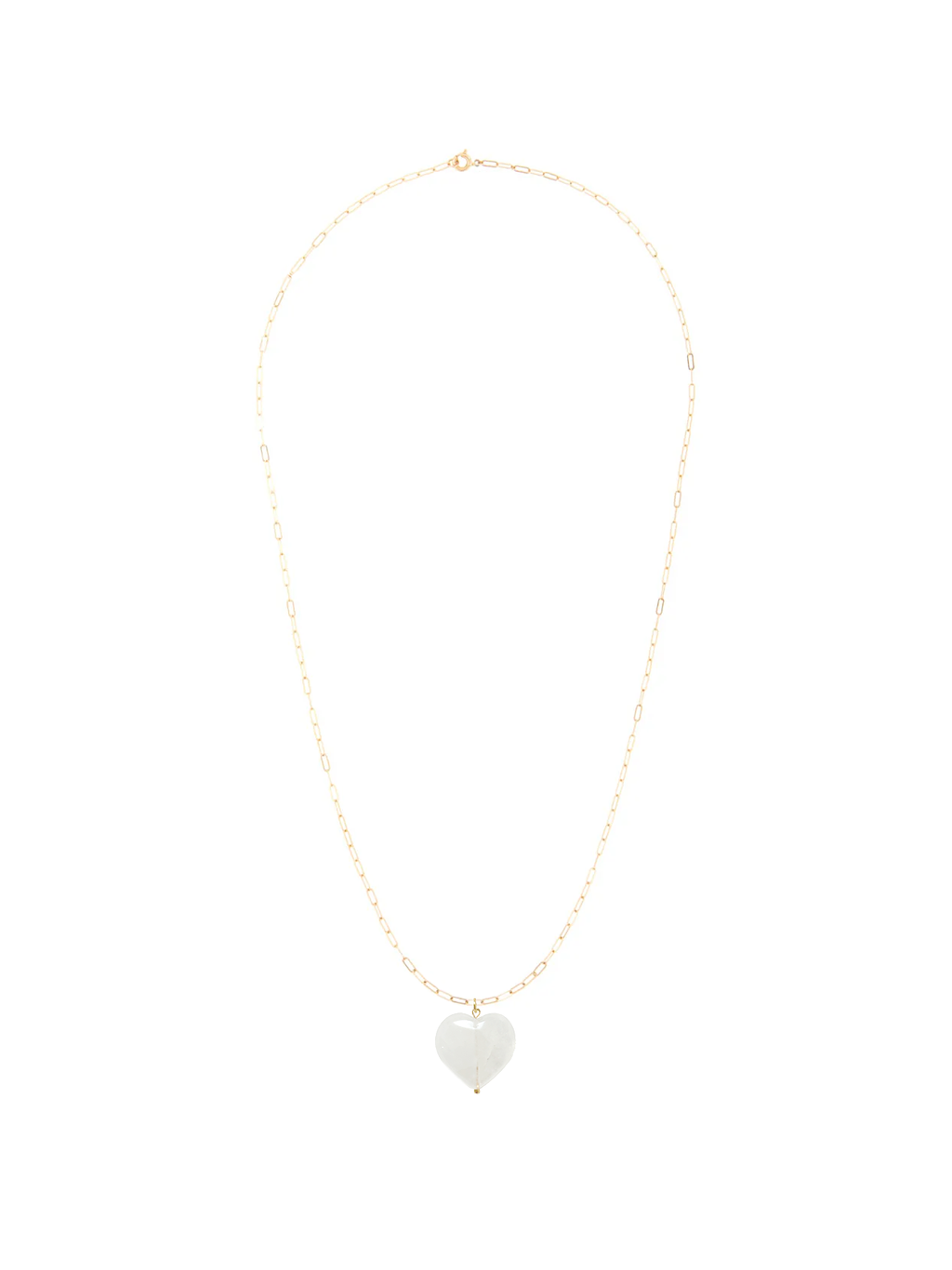 CRYSTAL HEART NECKLACE
