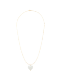 CRYSTAL HEART NECKLACE