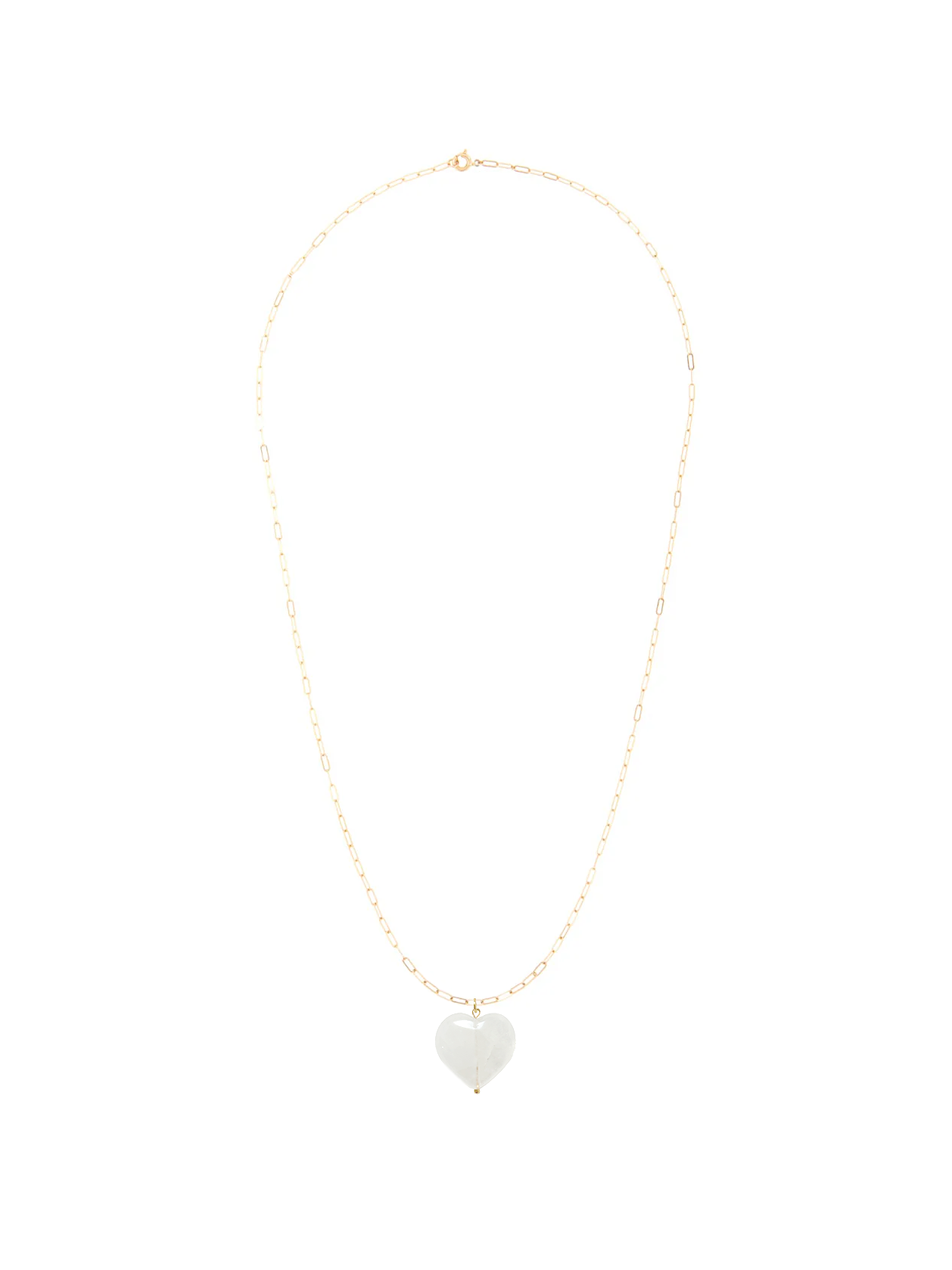 CRYSTAL HEART NECKLACE