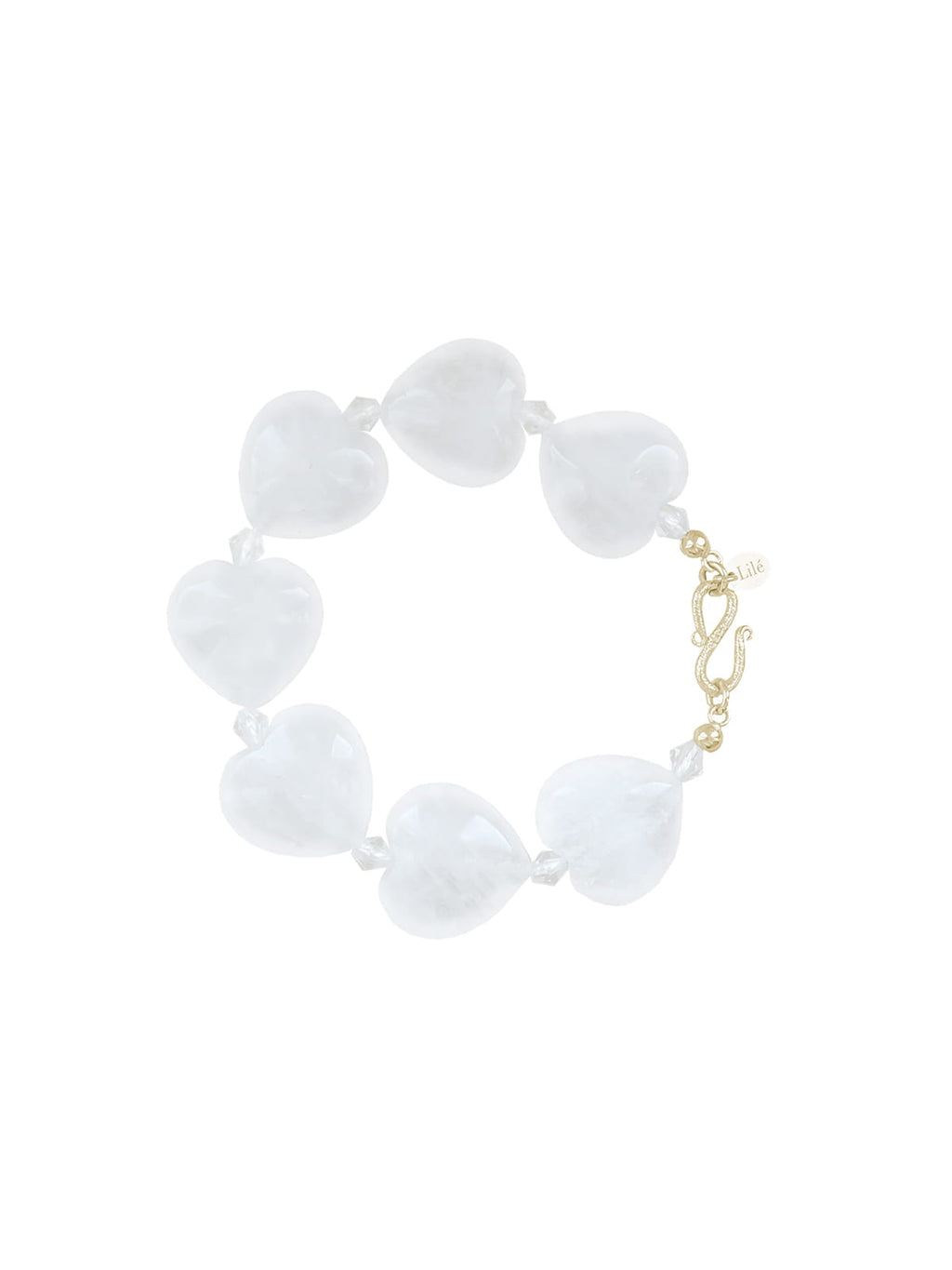 BRANSOLETKA HEART CRYSTAL