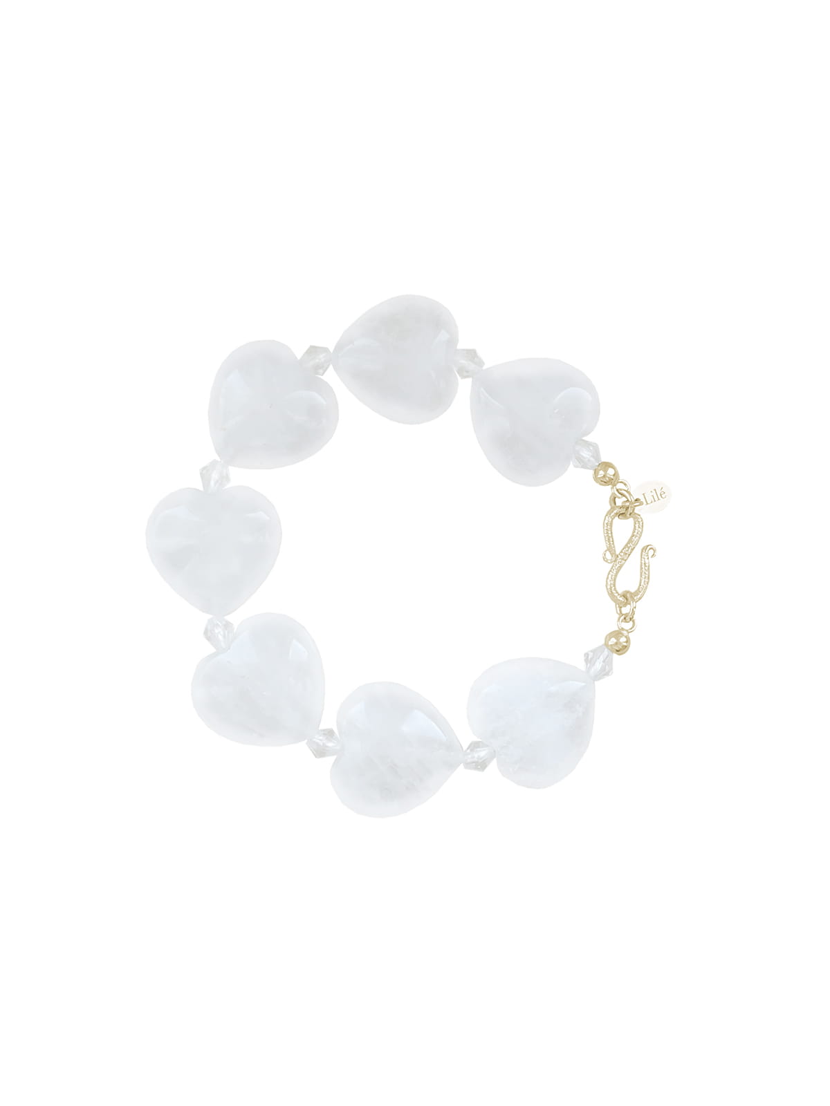 BRANSOLETKA HEART CRYSTAL