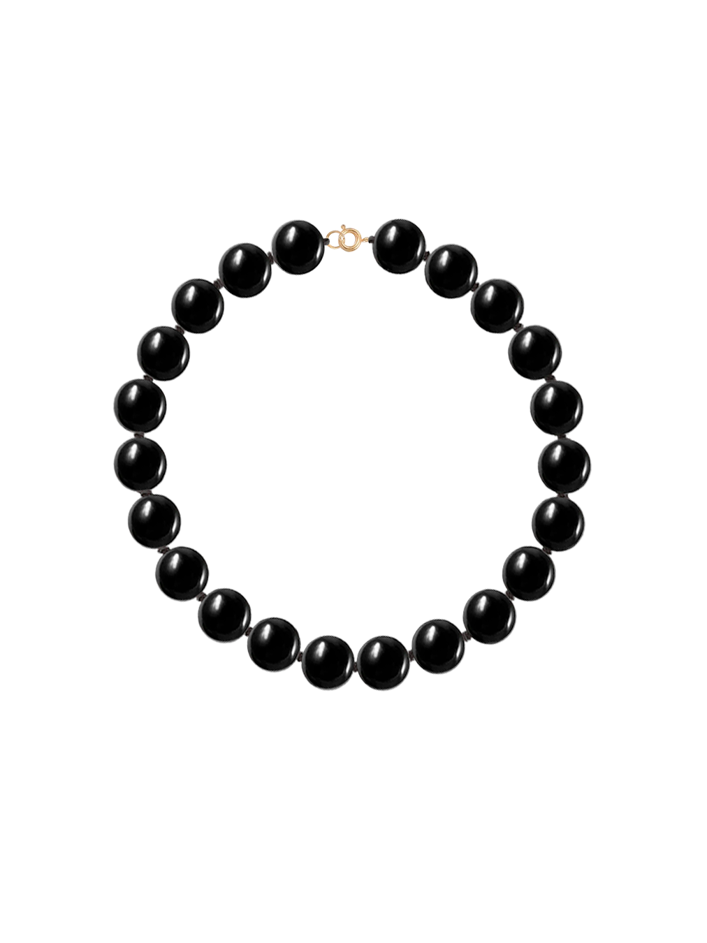 NASZYJNIK CLOE ONYX BOULE COLLAR