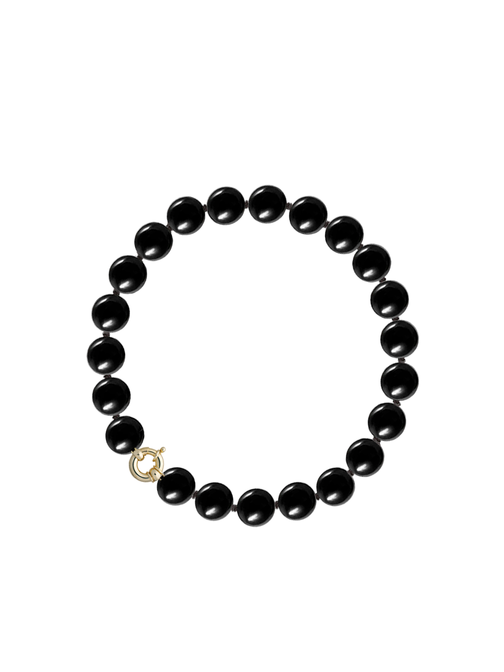 NASZYJNIK CLOE ONYX BOULE COLLAR