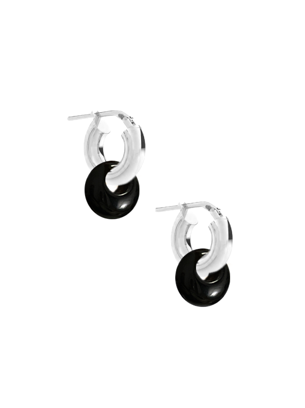 KOLCZYKI LORENN ONYX