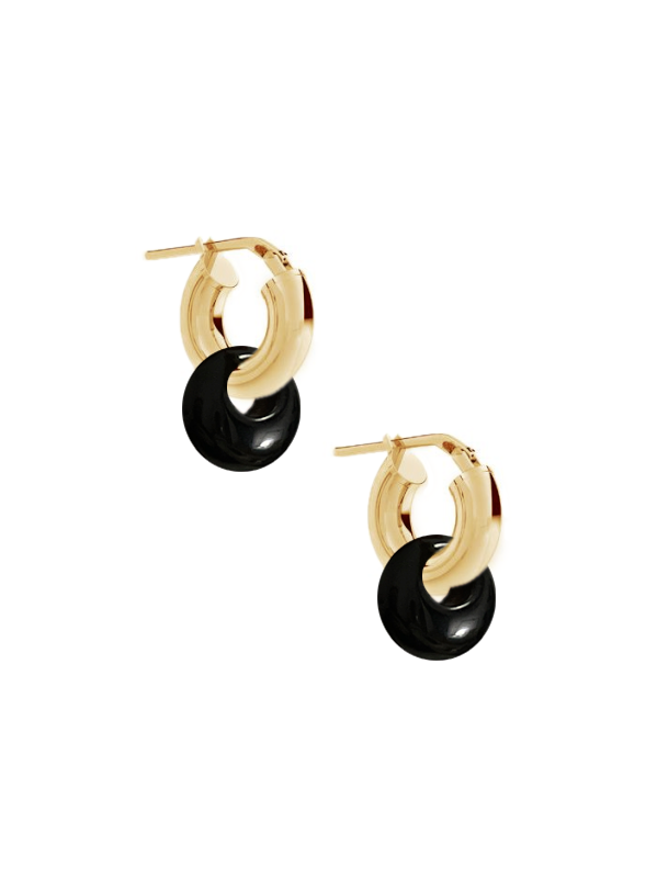 KOLCZYKI LORENN ONYX