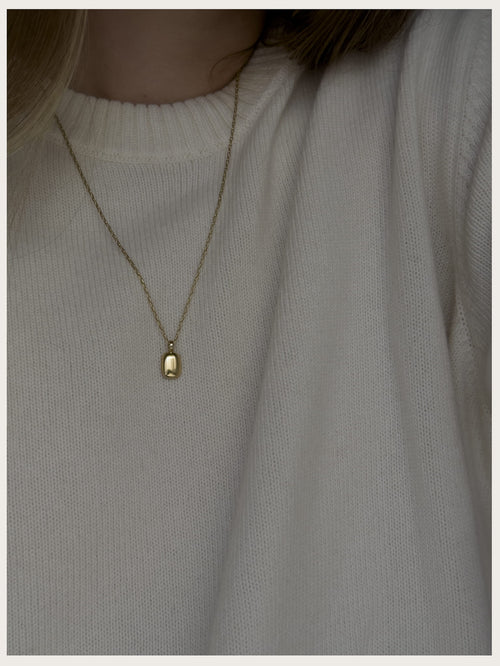DEBRA SILVER / GOLD NECKLACE