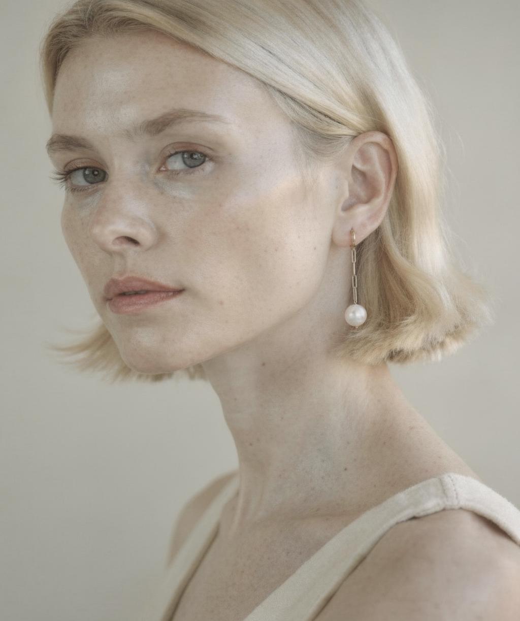 PEARL EARRINGS LINDA