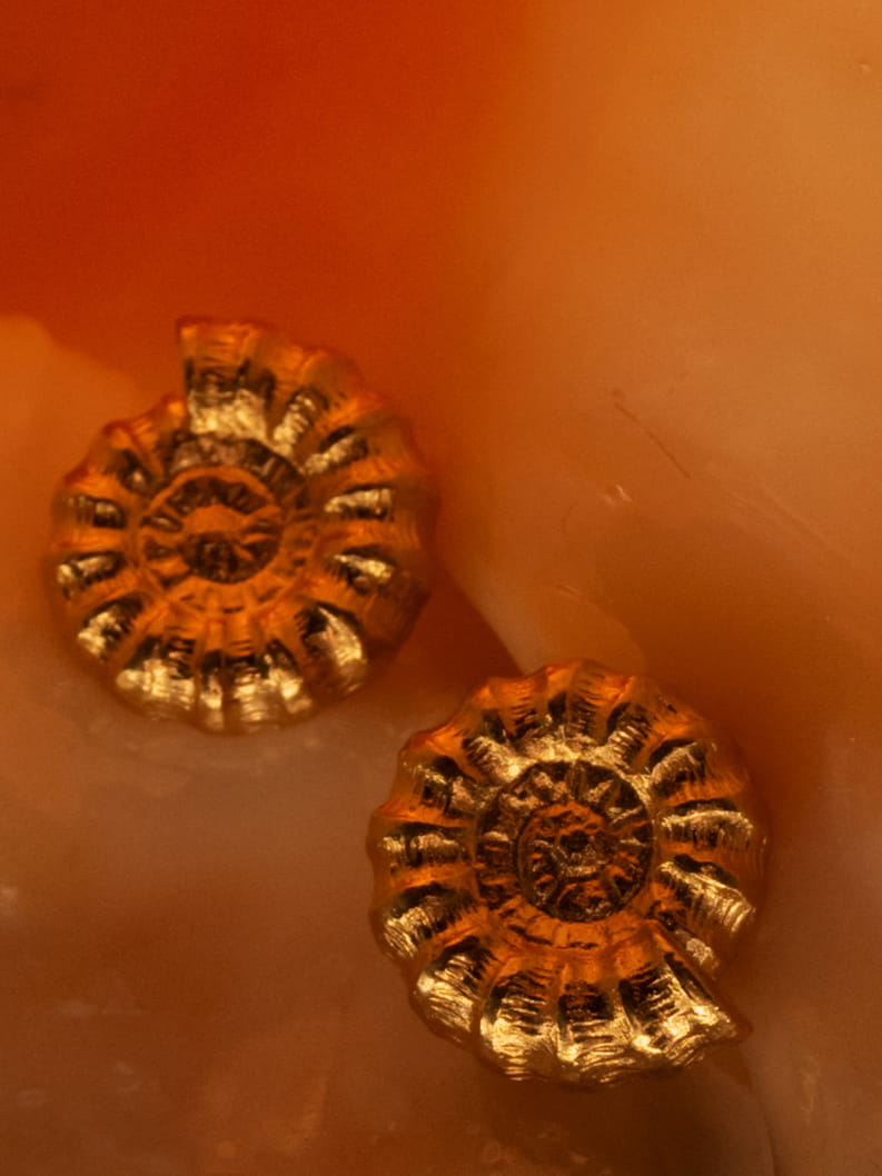 SNAIL SILVER EARRINGS