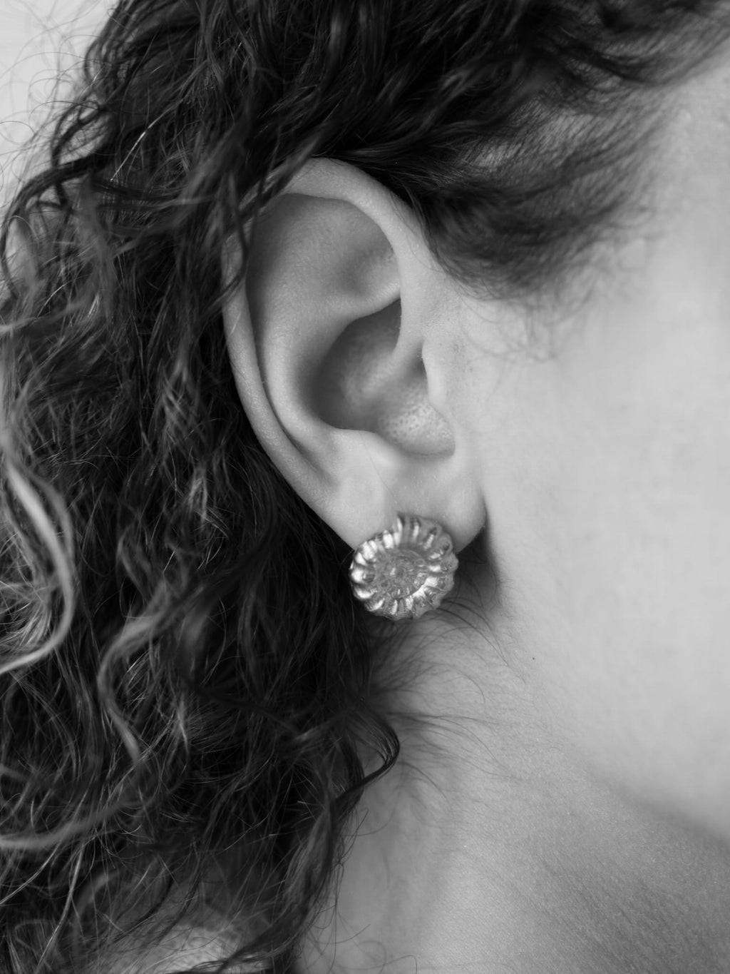 SNAIL SILVER EARRINGS