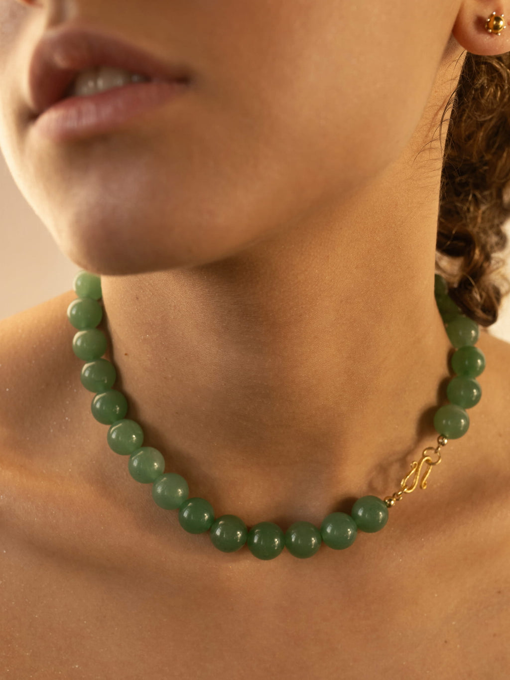 JADEIT COLLAR CHOKER NECKLACE