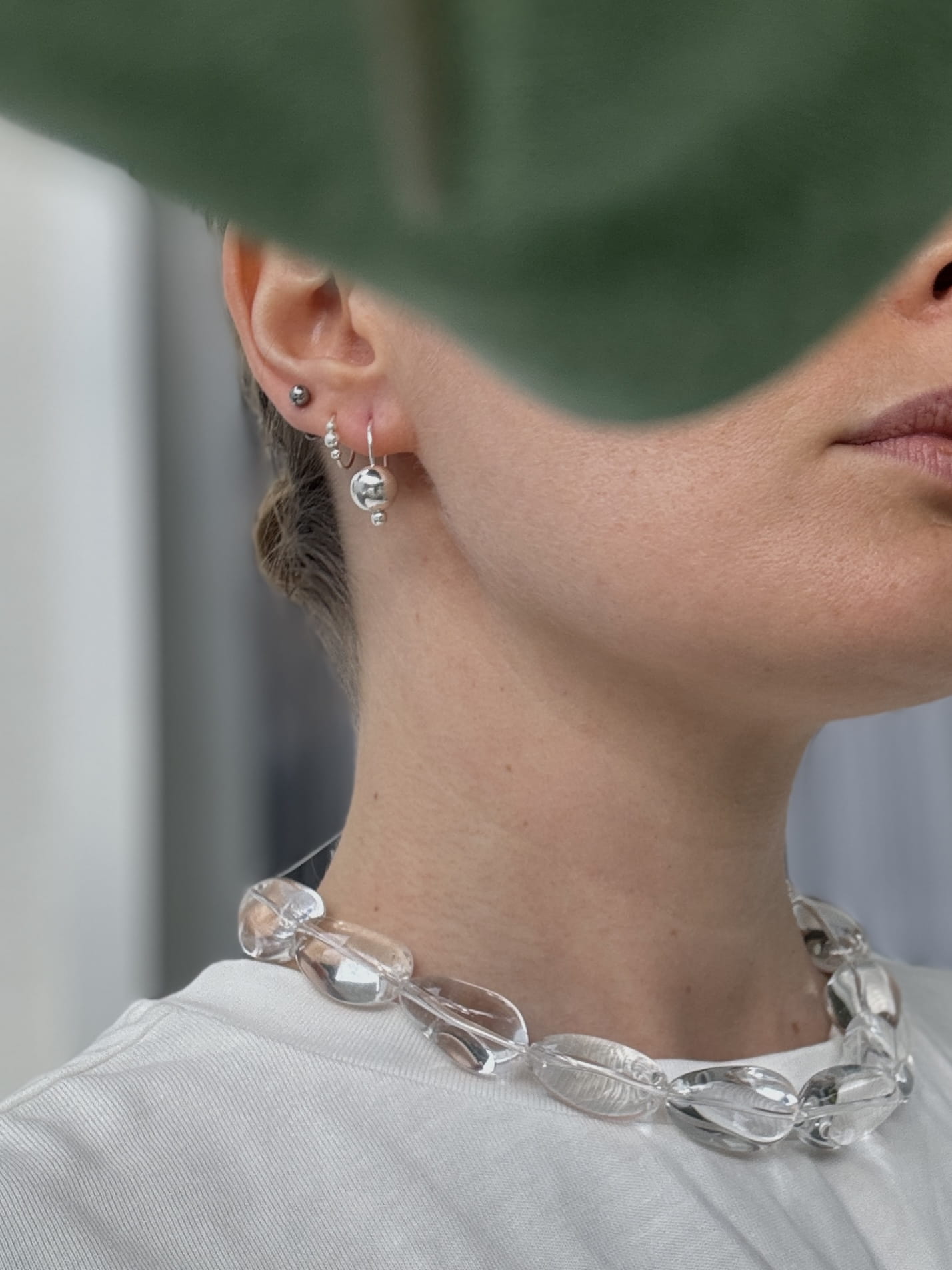 KOLCZYKI FRIDA BALL EARRINGS