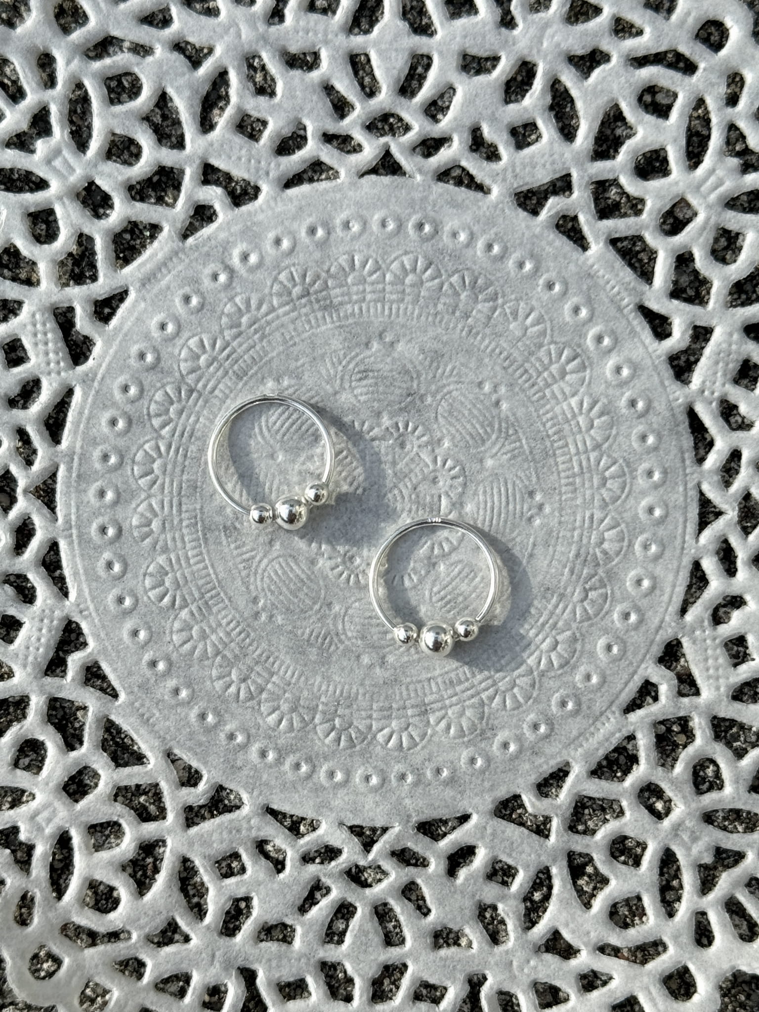 KOLCZYKI CELESTINA HOOPS