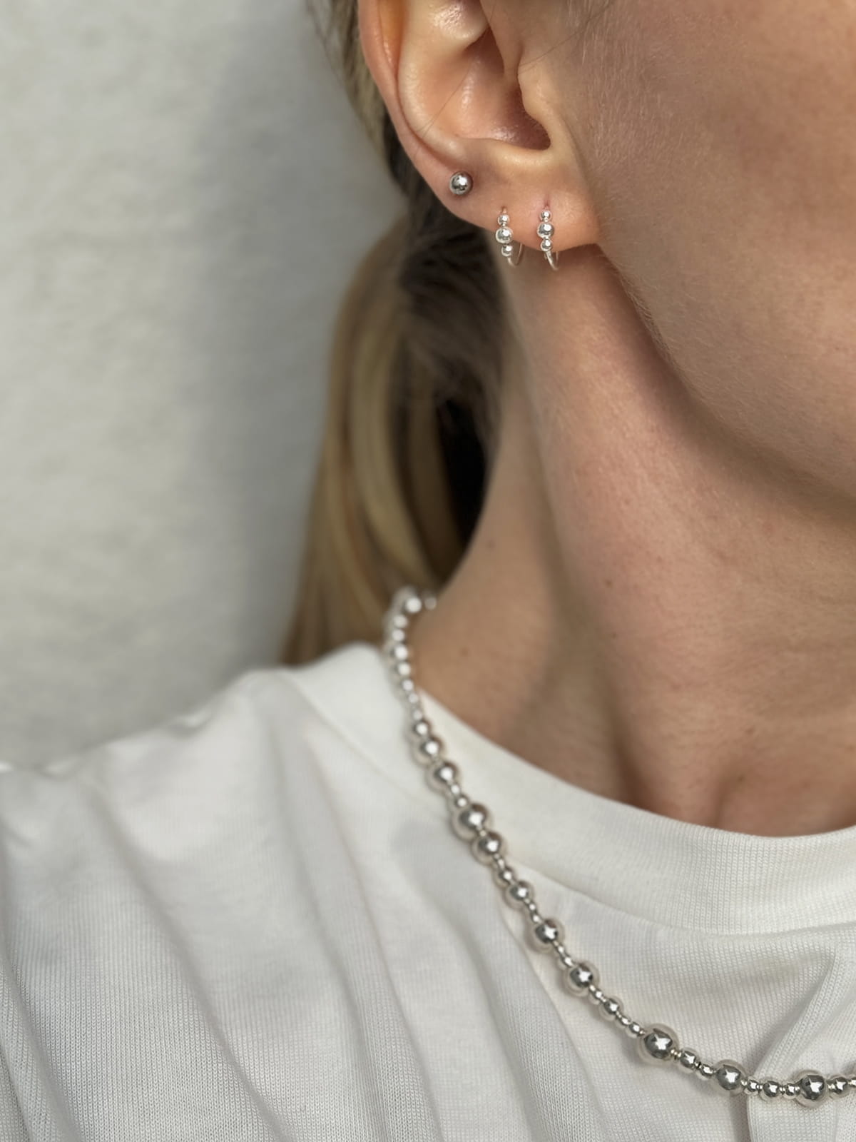KOLCZYKI CELESTINA HOOPS