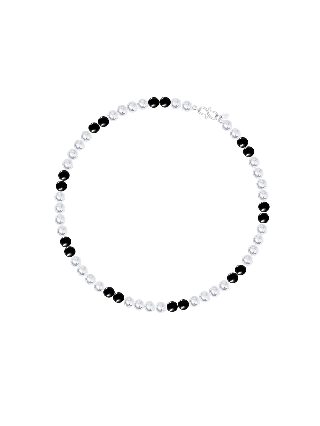 CELIA ONYX BALL NECKLACE