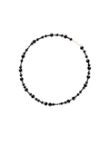 LUSIE ONYX BALL NECKLACE