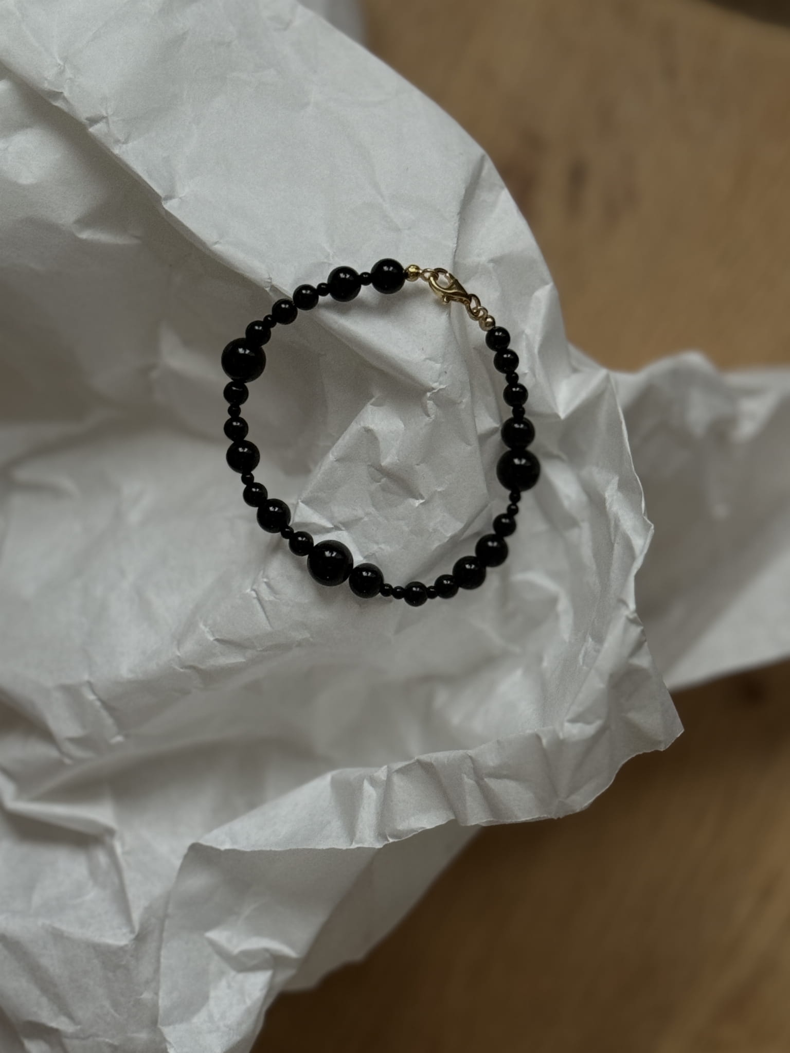 BRANSOLETKA LUSIE ONYX BALL