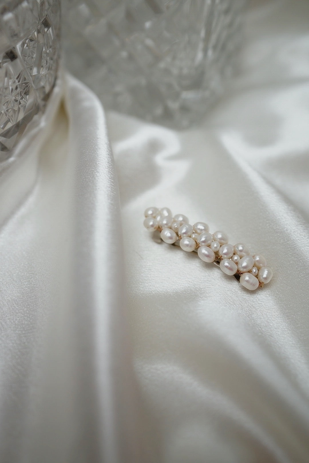 SPINKA PERŁOWA PEARL HAIR CLIP | HAND MADE