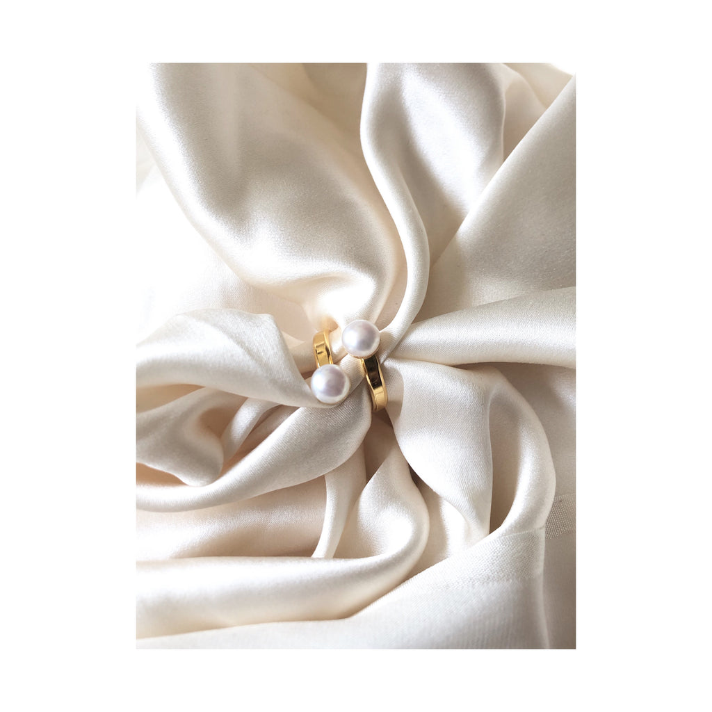 DOUBLE PEARL RING