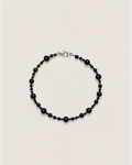 LUSIE ONYX BALL BRACELET