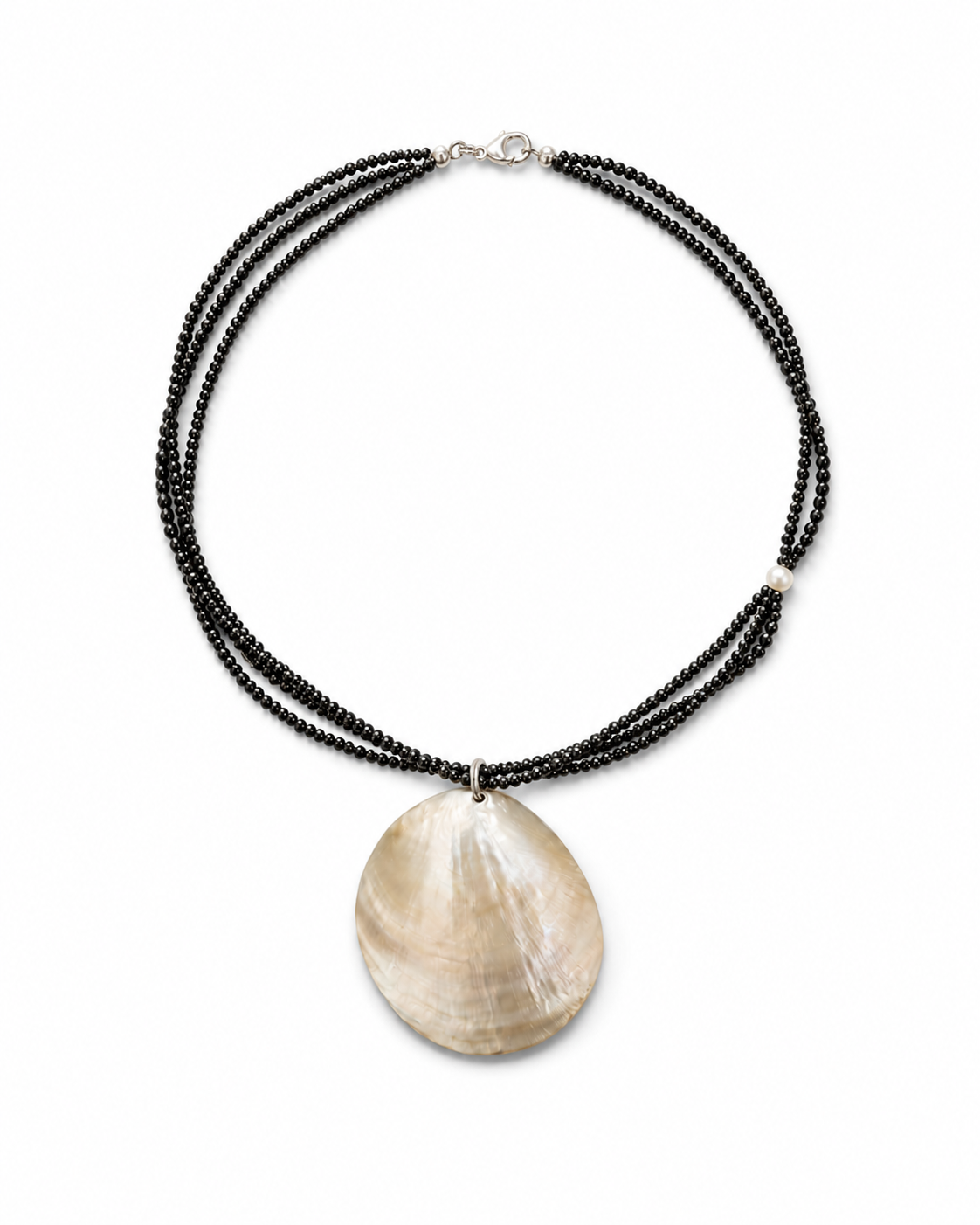 NASZYJNIK COLETTE SHELL | ONYX