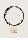 NASZYJNIK COLETTE SHELL | ONYX