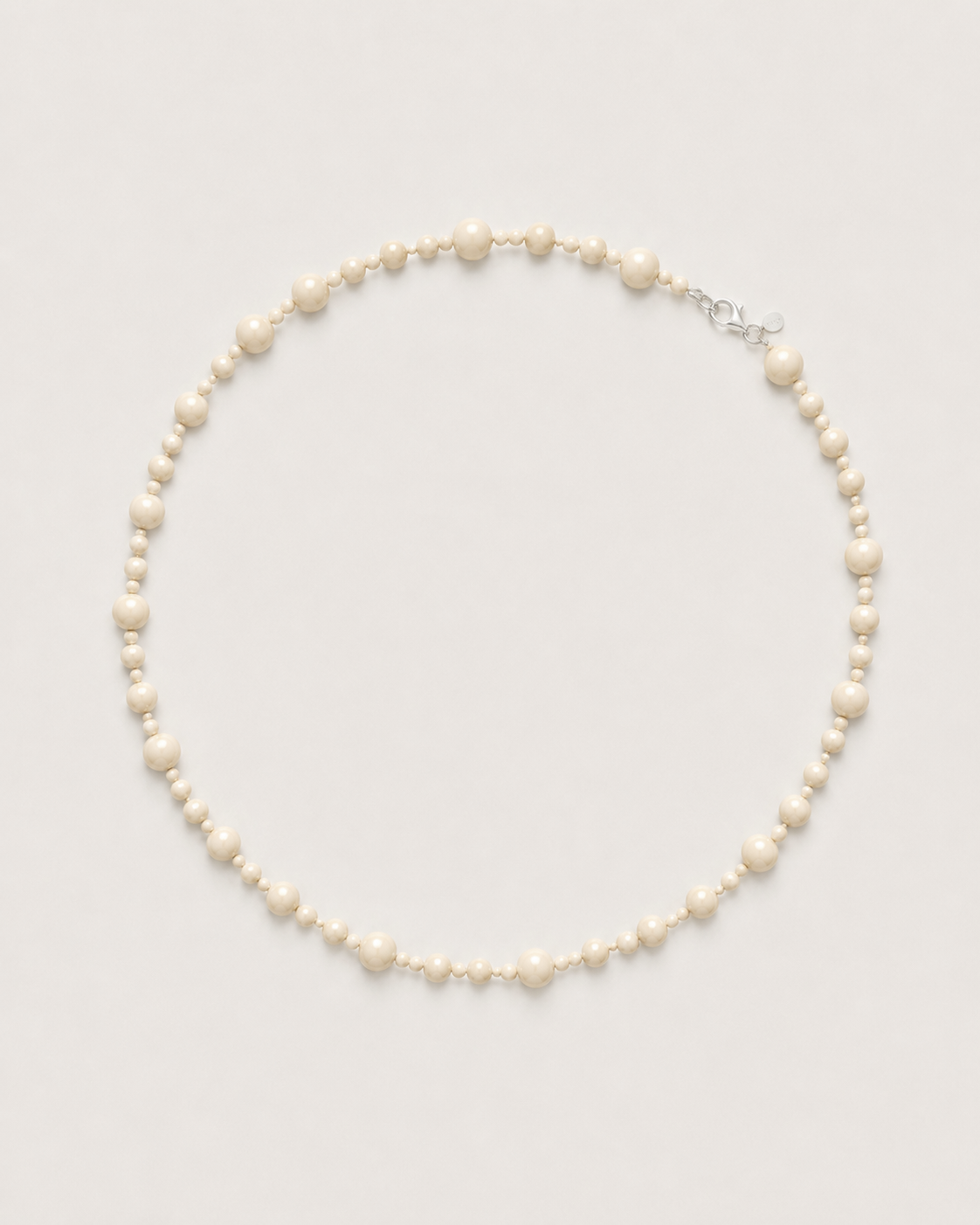 LUSIE ONYX BALL NECKLACE