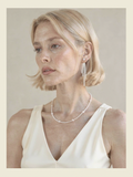 MARI FRINGE PEARL EARRINGS