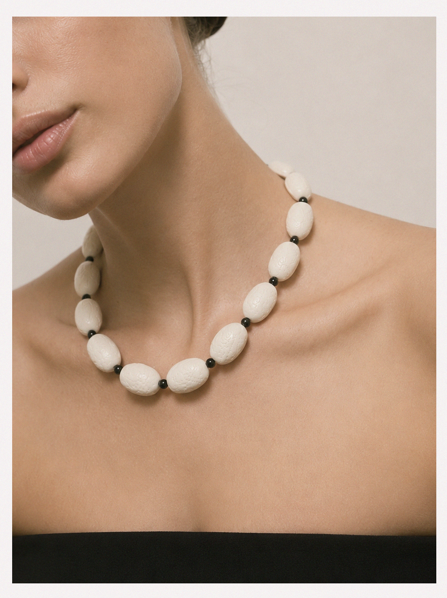 NASZYJNIK GAIA CORAL | CHOKER